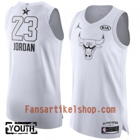 NBA Chicago Bulls Trikot Michael Jordan 23 2018 All-Star Jordan Brand Weiß Swingman - Kinder